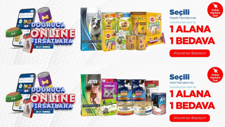 CarrefourSA 1 Alana 1 Bedava Yaptı Raflar Boşaldı!