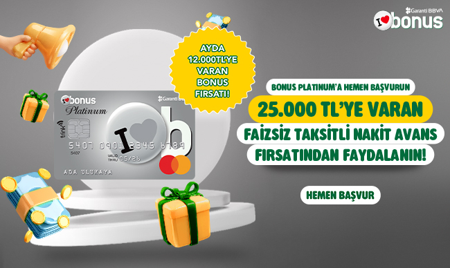 Garanti Bankası kampanya reklam afişi