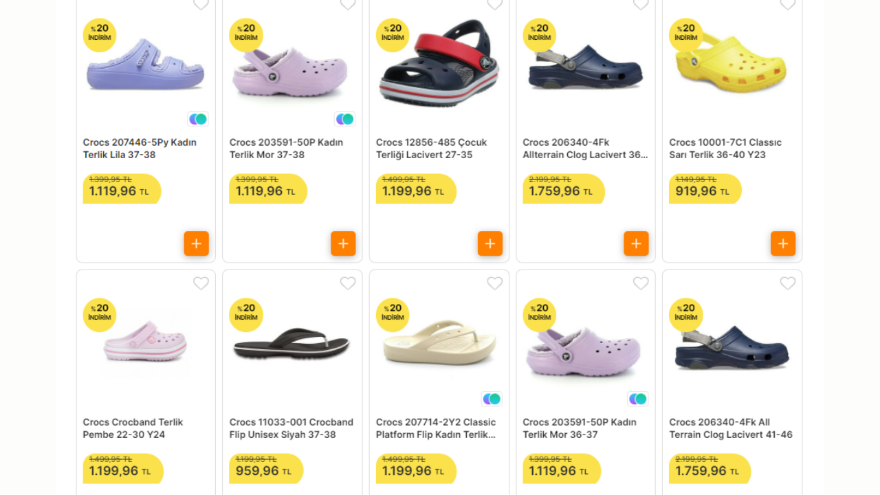 Migros Crocs Terliklerde Yüzde 20 İndirim! Instagram’ın Favori Ürünlerinde En Düşük Fiyatlar Başladı!